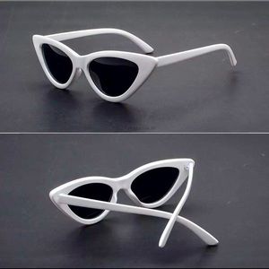 Trendy White Cat Eye sunglasses